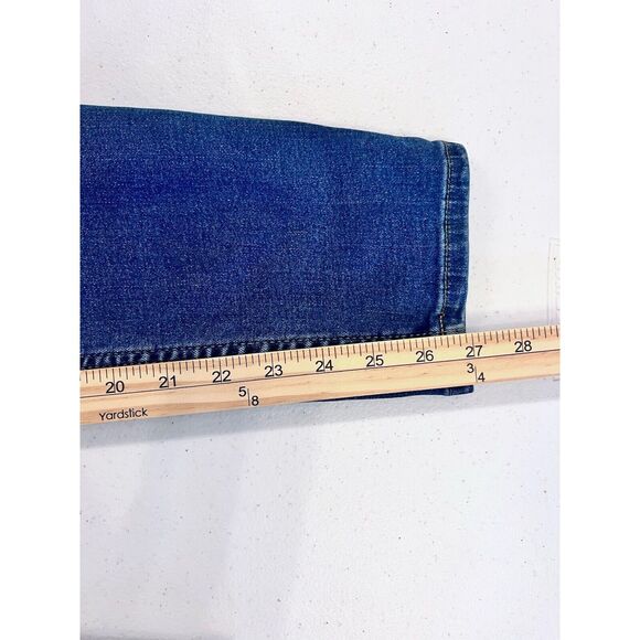 Calvin Klein Jeans Womens Size 8 High Rise Skinny Repreve Dark Wash Blue Preppy - Picture 11 of 11